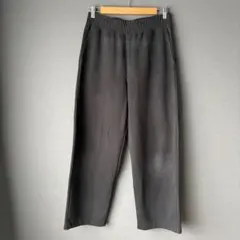 【UNIQLO : C】スウェットワイドパンツ M ブラック リラックスウェア