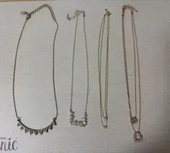 ＊美品＊ ネックレス4本セット　まとめ売り