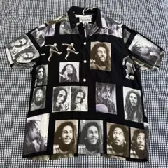 【即完売品】WACKO MARIA × BOB MARLEY アロハシャツ Mのサムネイル