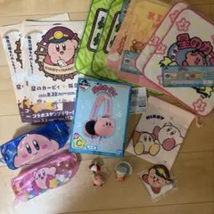 カービィ 1番くじ ヘッドフォン タオル ガチャガチャ 阪急電車 フィギュア