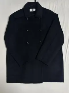 nyunyu 韓国　アウター　コート　ネイビー