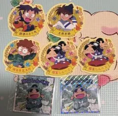 忍たま乱太郎　忍たま乱太郎マンチョコ　シール　きり丸　乱太郎　しんべヱ　土井半助