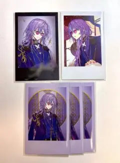 にじさんじ Dytica 2周年 星導ショウ チェキ風カード 箔押し