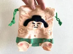 おすもうさん ぬいぐるみ巾着