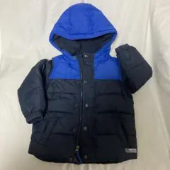 GAP コート サイズ100 ネイビー　ブルー　バイカラー
