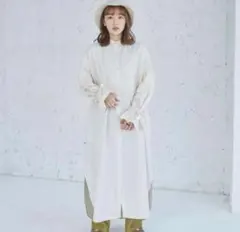 one to me きりまる コットンワンピース