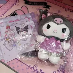 マイメロ最新作♥くじ♥3点セットクロミ ぬいぐるみ