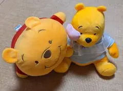 ぬいぐるみ ディズニー プーさん 2個