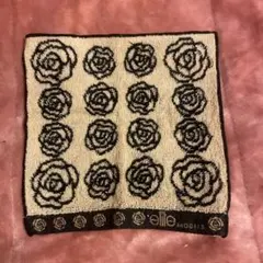 elite MODELS ミニタオル ハンカチ 薔薇柄