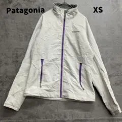パタゴニア フリース ジャケット 白 パープルジップ 人気定番【6482】