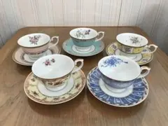 【未使用】NARUMI ナルミ アソート フローラルブティック　カップ&ソーサー
