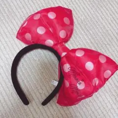 ミニーちゃん カチューシャ りぼん