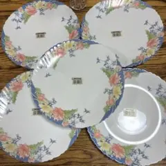 アルコパル （arcopal ）フローリン（Florine）シリーズプレート5枚