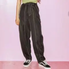 jouetie ジュエティ カラーペインターパンツ