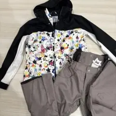 スカラースノーボードウェア ジャケットとパンツセットM