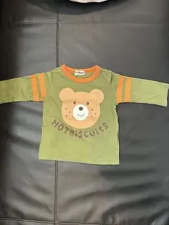 HOT BISCUITS クマプリント Tシャツ