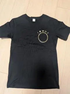 TOMMY 半袖Tシャツ ブラック ゴールドロゴのサムネイル