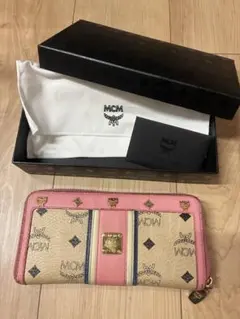 MCM ピンク ベージュ 長財布のサムネイル