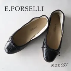 せんせん様　ポルセリ 37 ブラック 新品 せんせん様 ポルセリ 37 ブラック 新品 porselli ポルセリバレエ
