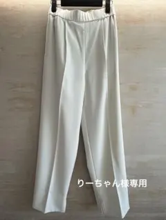 HIROKO KOSHINO ヒロココシノ 立体タック ワイドパンツ 38 - メルカリ