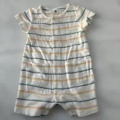 babyGAP 60cm カバーオール ロンパース ブラナンベア 半袖 前開き