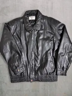 VALENTINO バレンティノ ブラックレザージャケット ラムレザーのサムネイル
