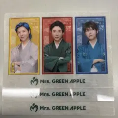 ミセスグリーンアップル ビジュアルシート 2026正月 3枚