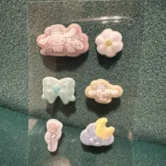 サンリオコットンパフィーシール シナモロール正規品お裾分け