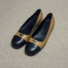 PRADA Archive Enamel flat shoes