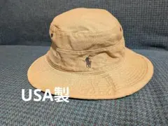 90s ラルフローレン サファリハット ブーニーハット 高級ライン 第一