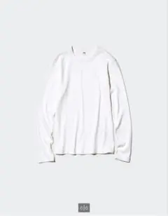 UNIQLO ソフトリブクルーネックT/長袖