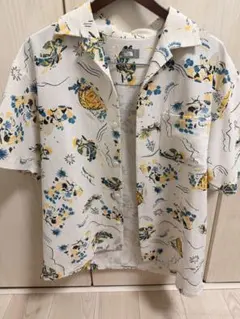 新品タグ付き！yuni Island embroidely 刺繍 柄シャツ - メルカリ