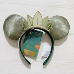 プリンセスと魔法のキス ティアナ カチューシャ 未使用 香港ディズニー 匿名配送