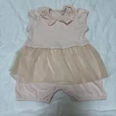 最終値下　petit main ロンパース　80 ピンク　数回のみ着用