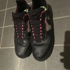 Nike Air Force 1 ブラック/オレンジ