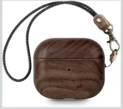 ★送料無料★AirPods3対応 木製イヤホンケース 耐衝撃 ギフト箱入り