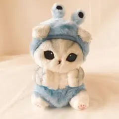 ふわもこ幻獣ベビー 可動式ワイヤー入りアートドール モモンガ 小動物