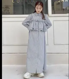 ローリーズファーム⭐︎ビスチェ&シャツワンピース