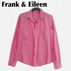 【美品】 Frank＆Eileen 長袖 スキッパー シャツ S ピンク