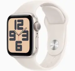 Apple Watch SE GPS 第二世代　スターライト　40mm