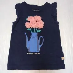 100★ケイトスペード★袖口フリル！お花付きノースリー★のサムネイル
