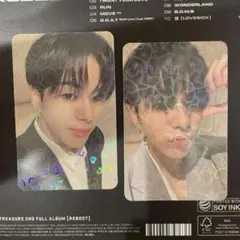 treasure 対面トレカ　knpops ジェヒョク　2セット