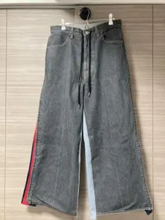 FACETASM JERSEY MERGING DENIM PANTSのサムネイル