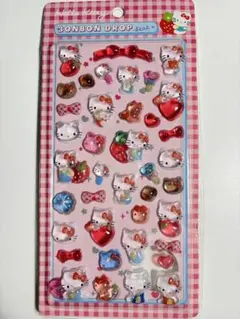 ハローキティBONBON DROPシール　硬め