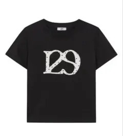 ILLIGO 129ロゴパッチTシャツ ブラックドット