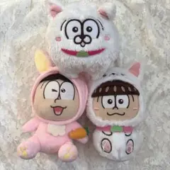 【3点セット】おそ松さん　トド松　松犬　ぬいぐるみ　まとめ売り