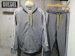 DIESEL ディーゼル サイドロゴ スウェット セットアップ S 上下セット