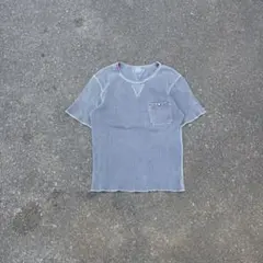 y2k 00s archive 短丈ワッフルTシャツグランジ平成 c-boy S