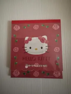 レア！非売品　ハローキティメモ帳
