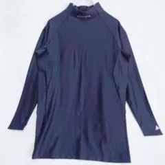 ルコックスポルティフ ゴルフ モックネック 長袖カットソー（LL）ブラック